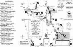Map to the Falling Leaves Art Studio Tour